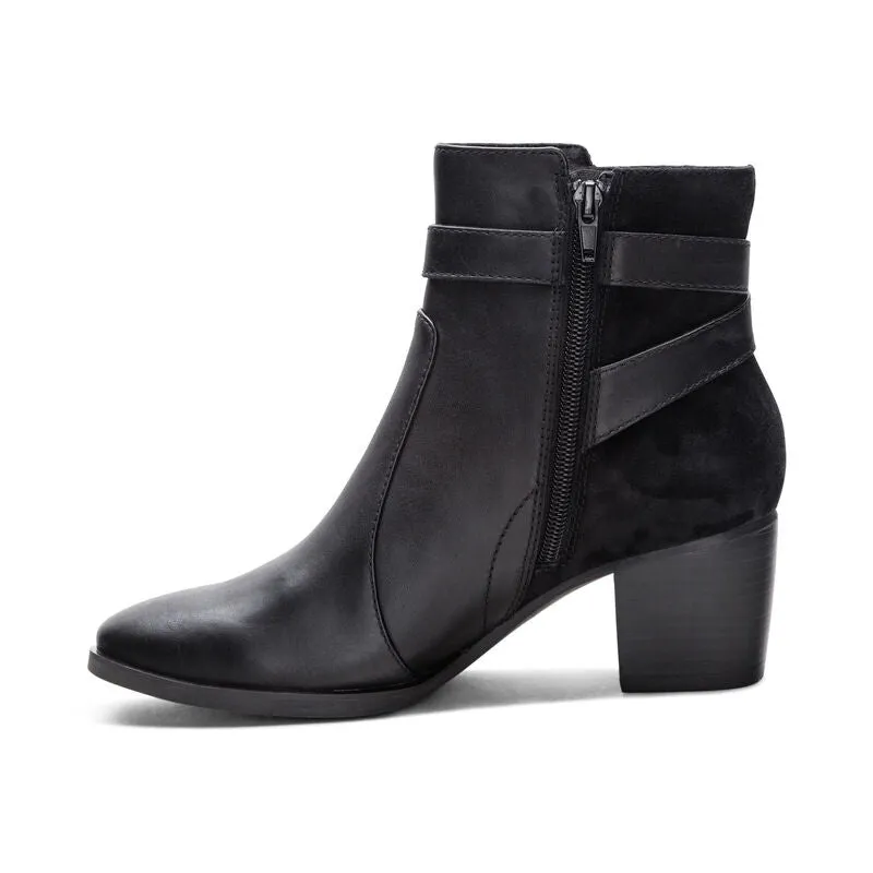 Rebecca Heel Boot - Black - AH400