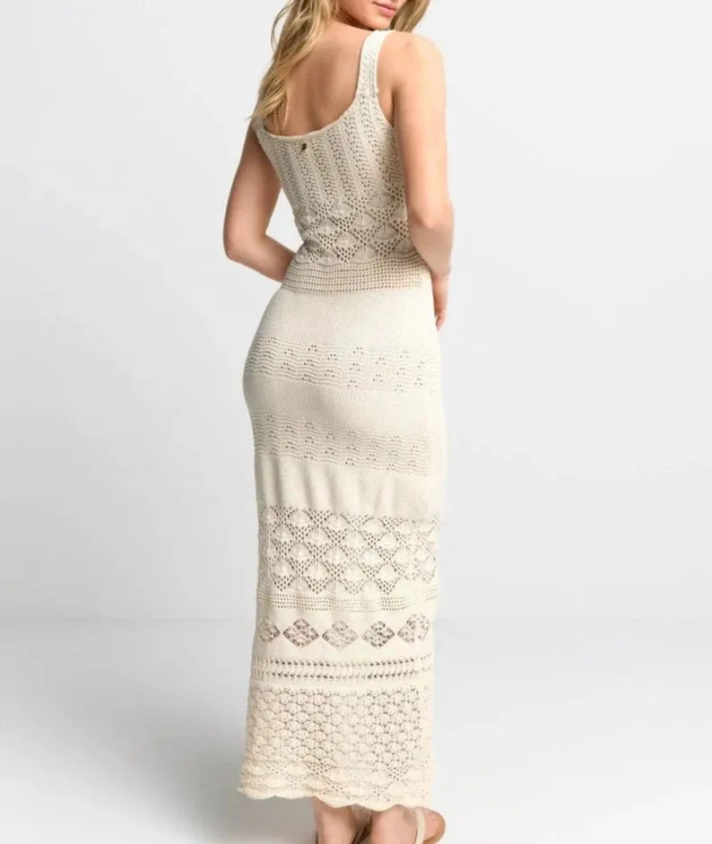 Rich & Royal Crochet Knit Dress
