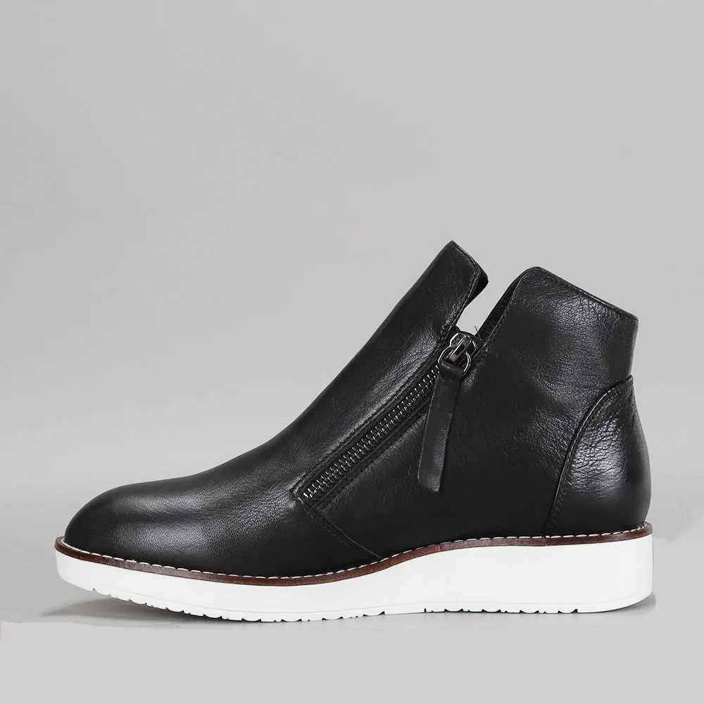 RONNIE - Black/White Sole