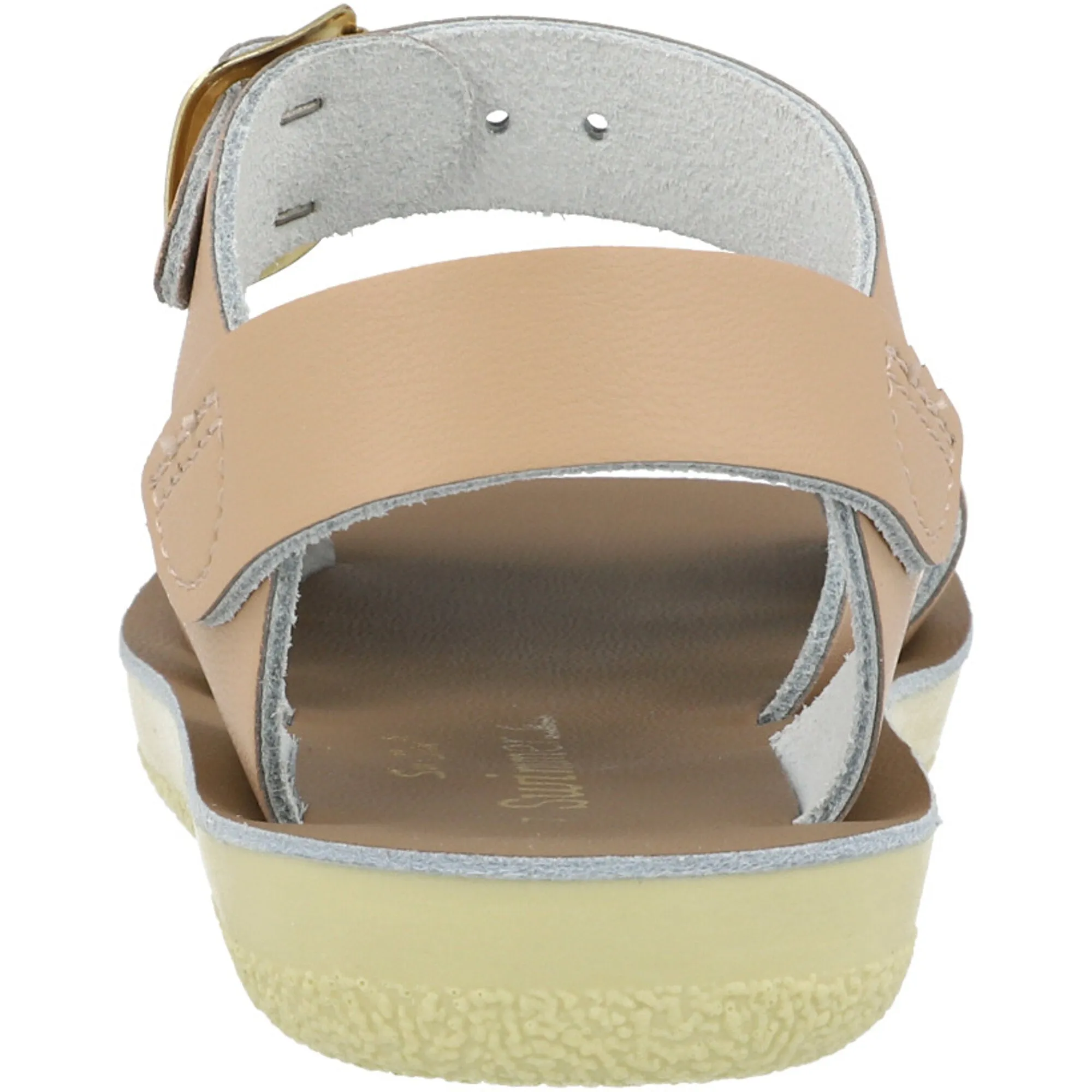 Salt-Water Sun-San Swimmer Latte Kids Sandals