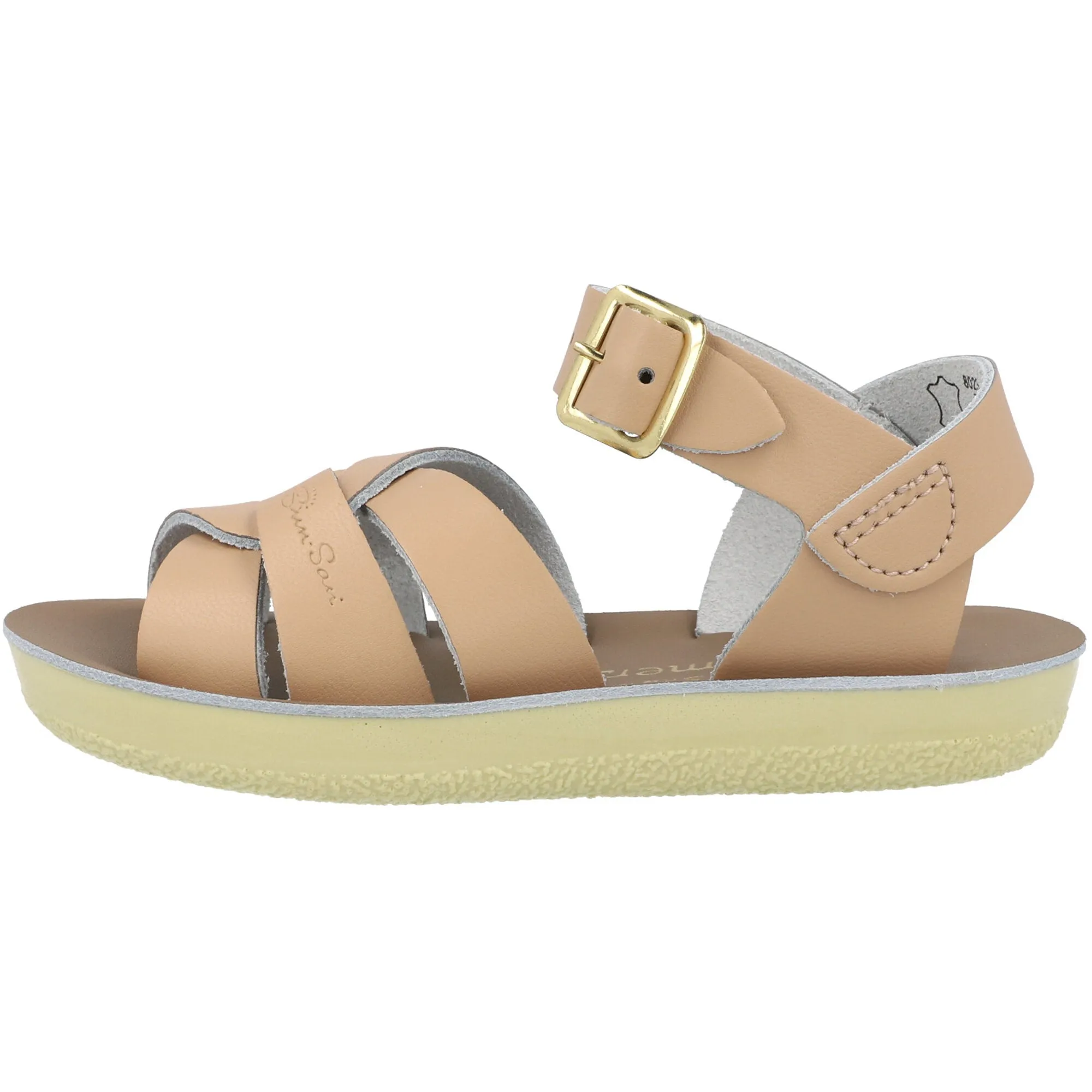 Salt-Water Sun-San Swimmer Latte Kids Sandals