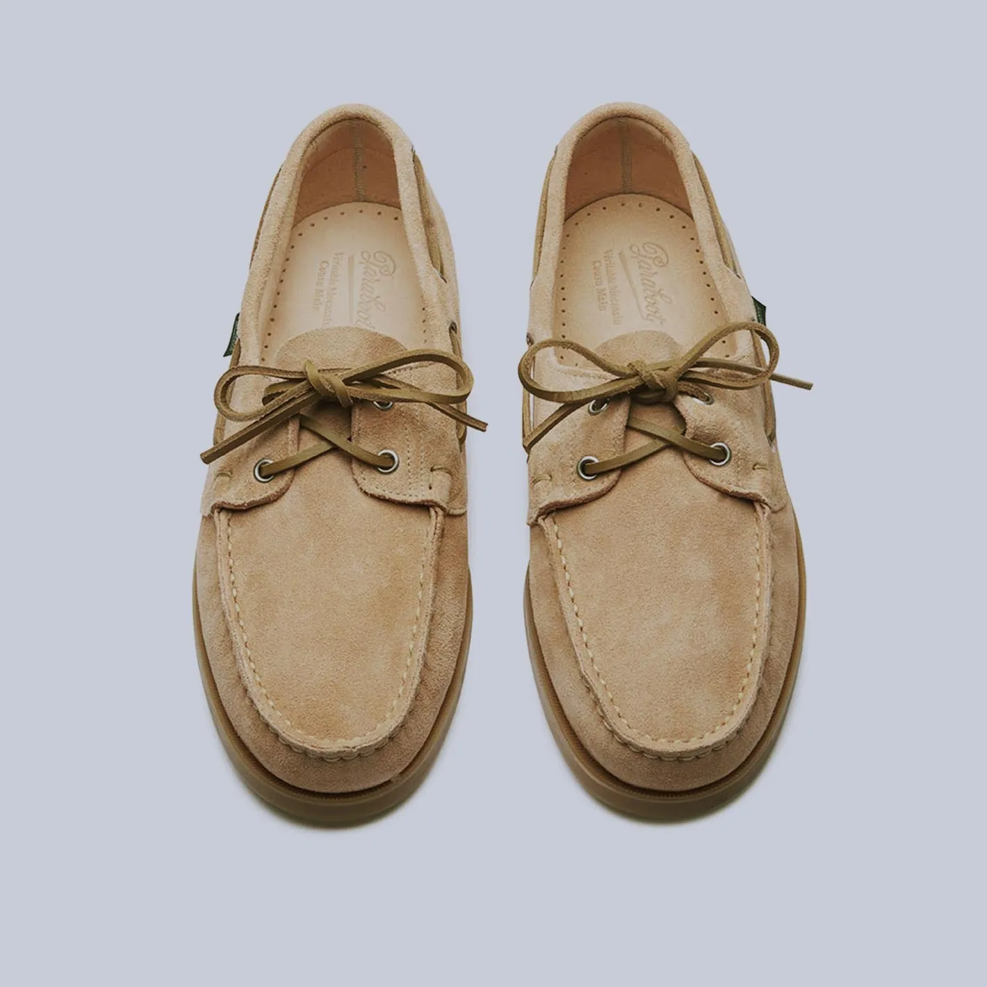 Sand Suede Barth Boat Shoes
