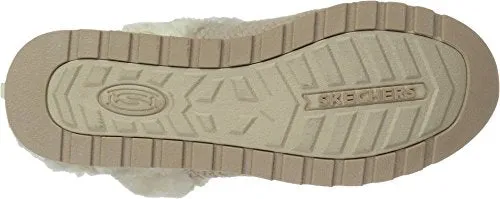 Skechers BOBS Women's Keepsakes High-Nubby Knit Clog, Natural, 5.5 M US