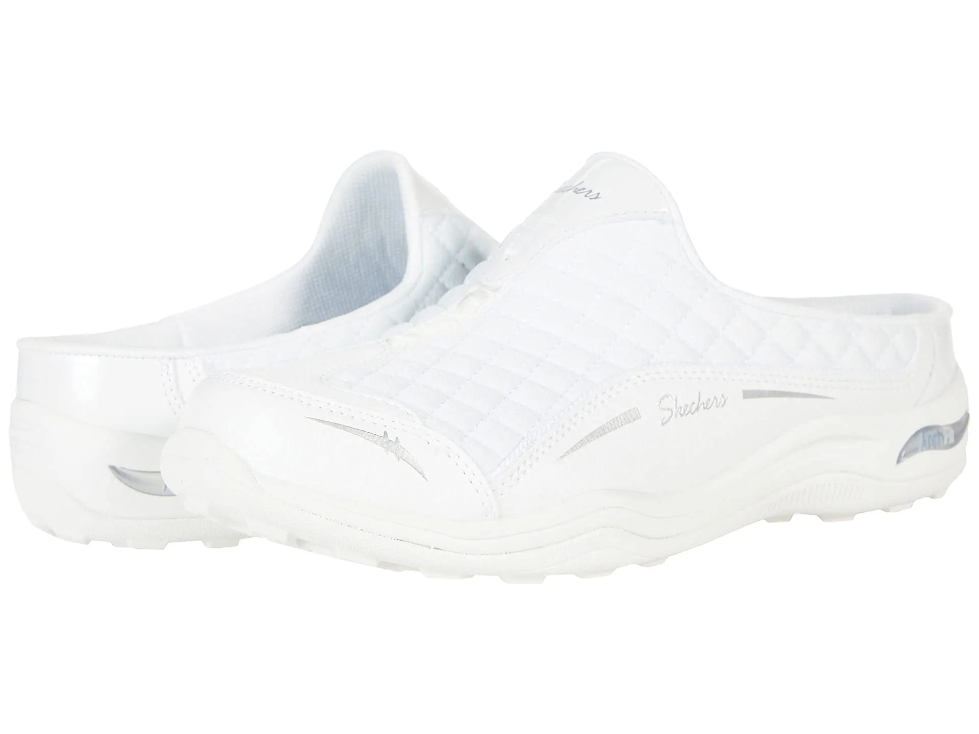 Skechers Women's, Relaxed Fit: Arch Fit - Commute Clog 9 White
