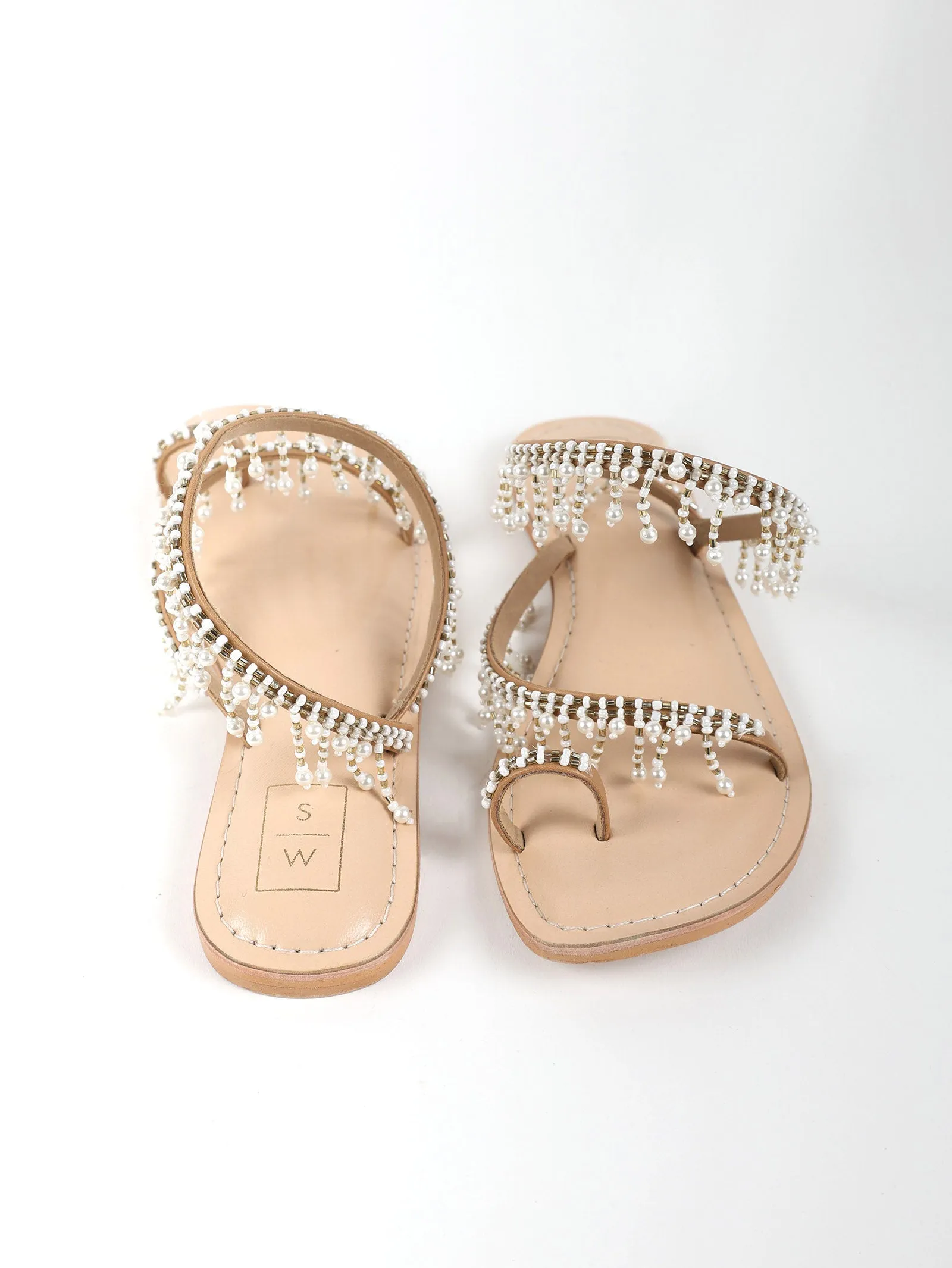 Soha Beaded Sandals