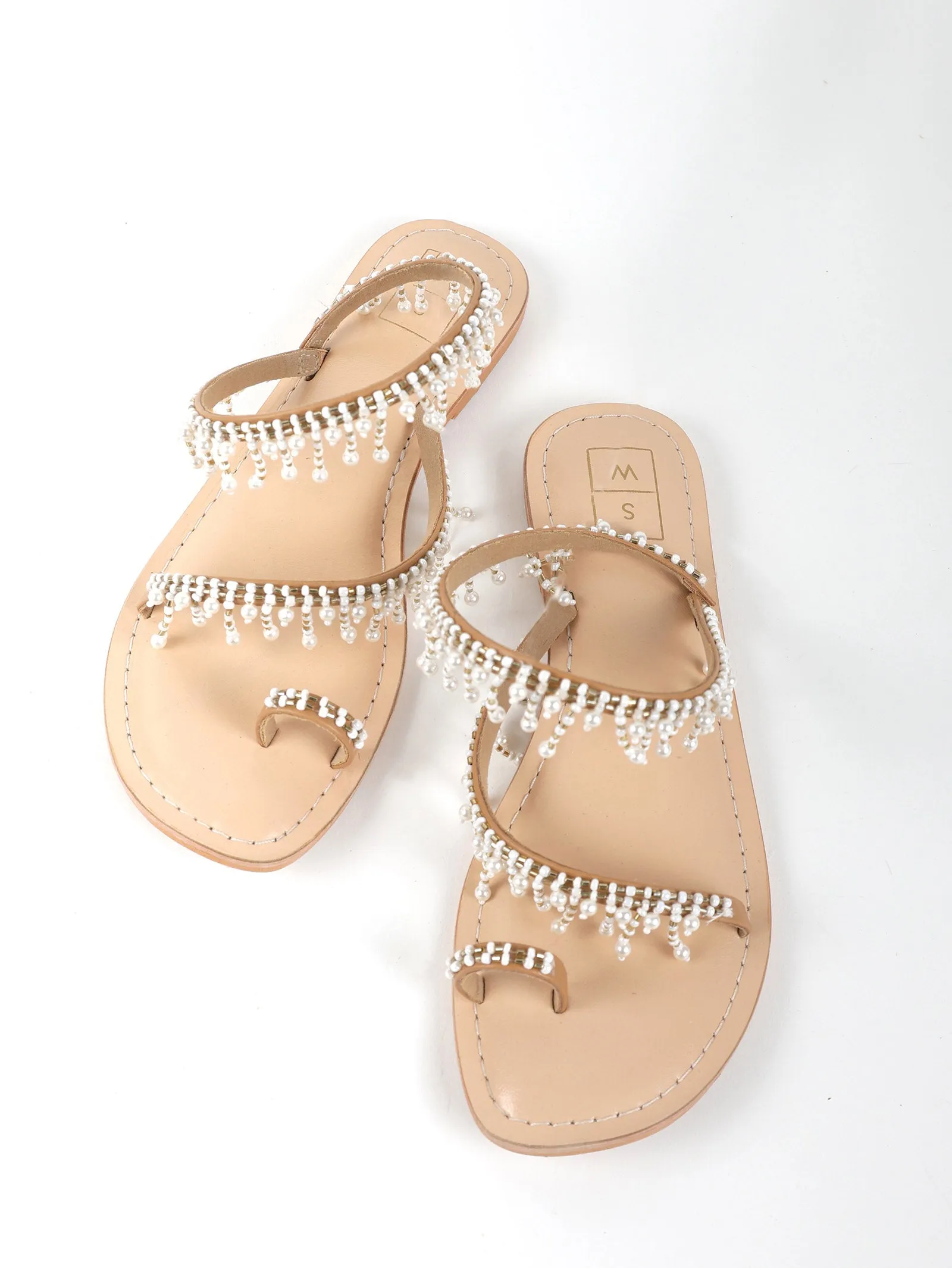 Soha Beaded Sandals