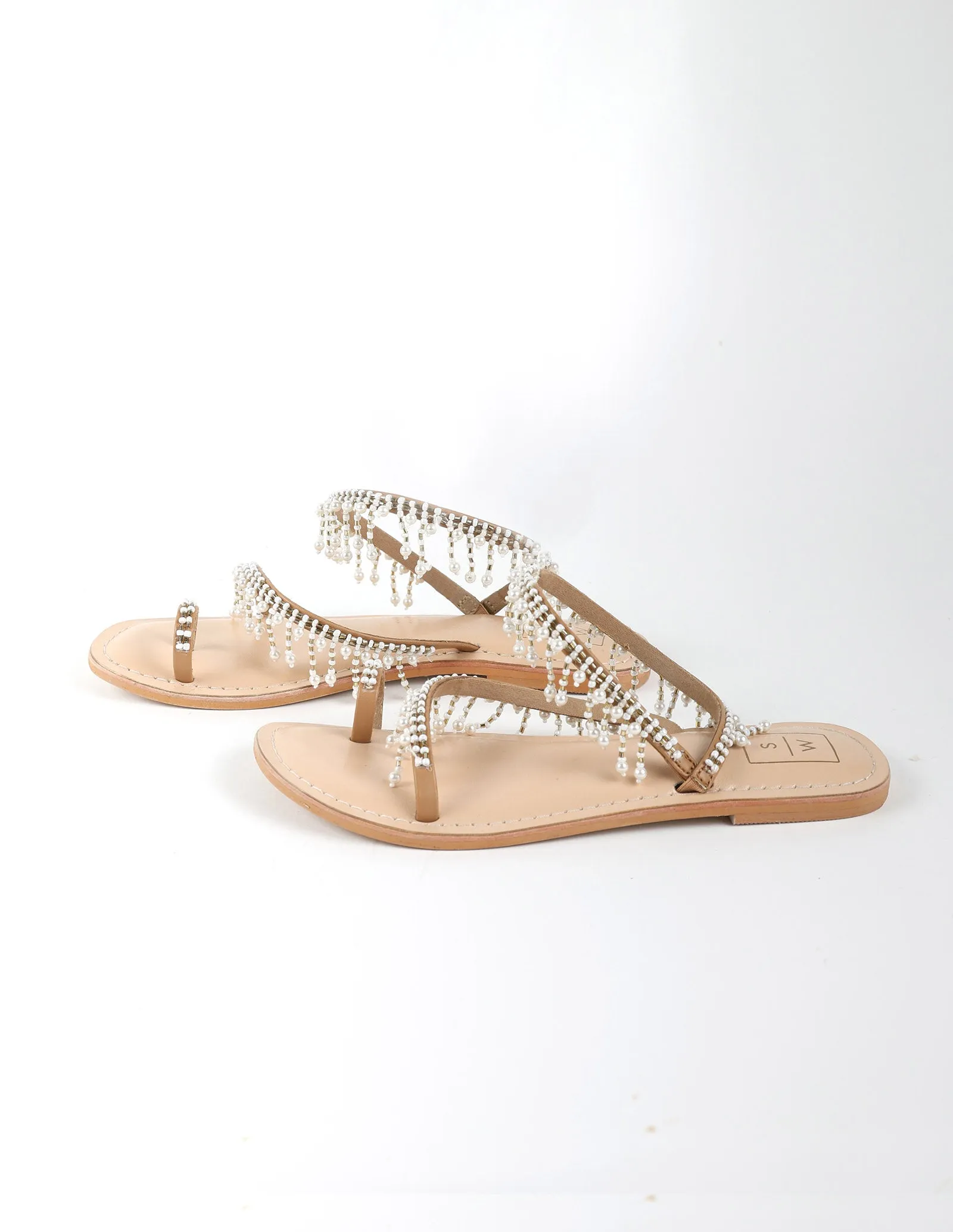 Soha Beaded Sandals