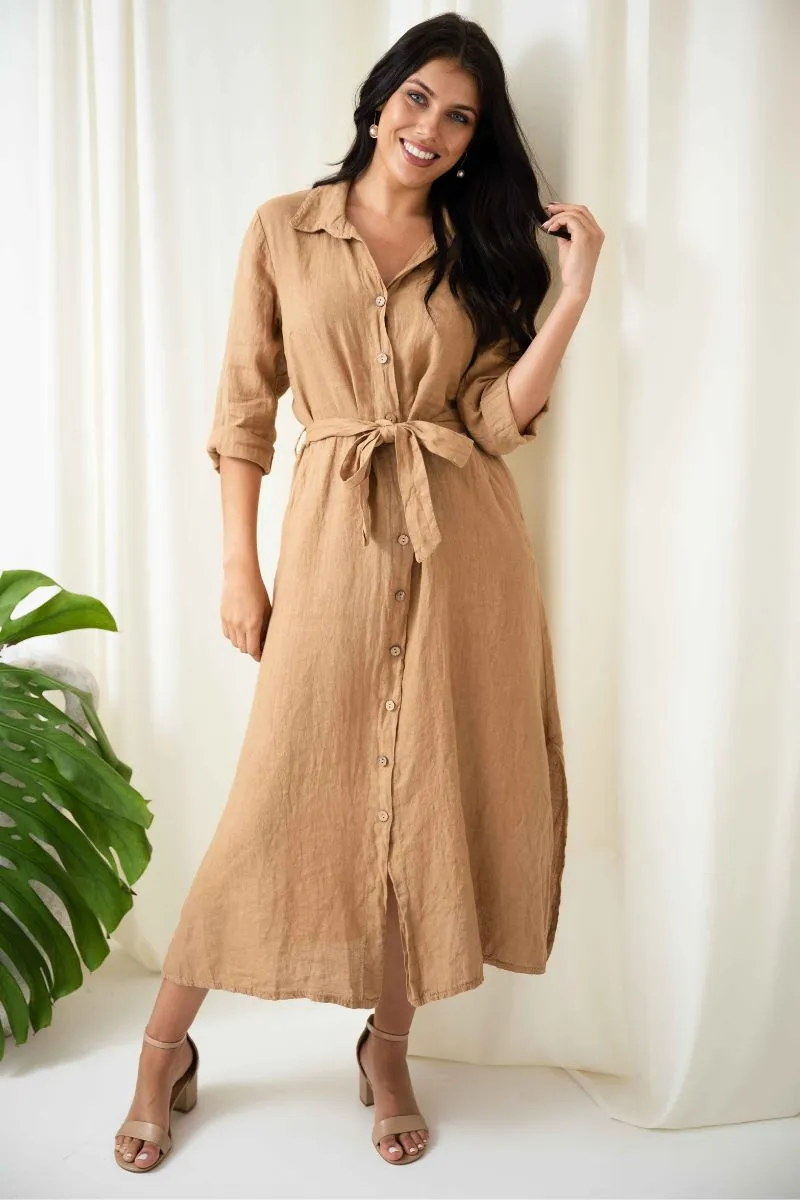 Solomon Dress | Caramello