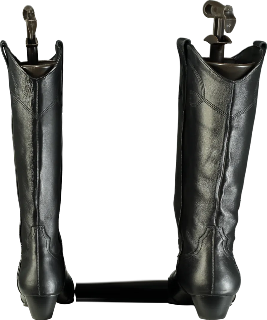STEVE MADDEN Black Dollie Boot UK 7 EU 40 👠