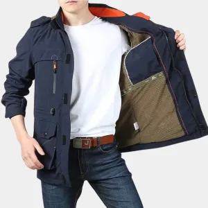 Stylish Damond Cargo Summer Jacket for Him: Perfect for Any Adventure!