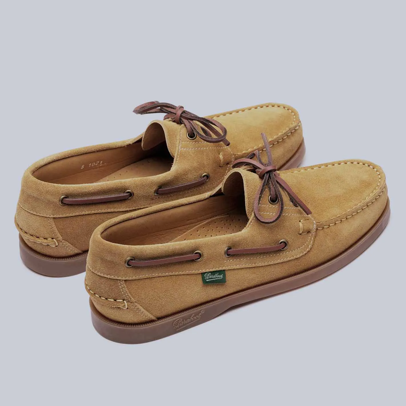 Tan Suede Barth Boat Shoes