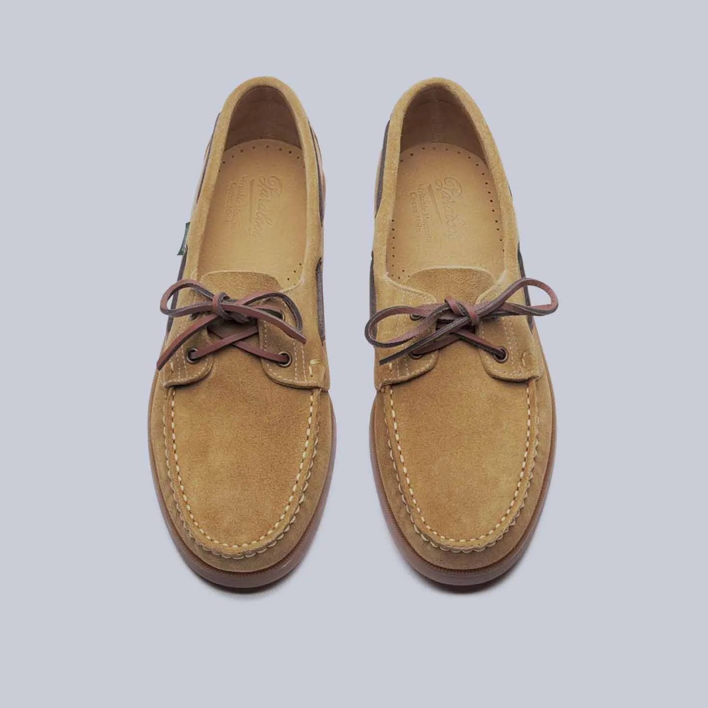 Tan Suede Barth Boat Shoes
