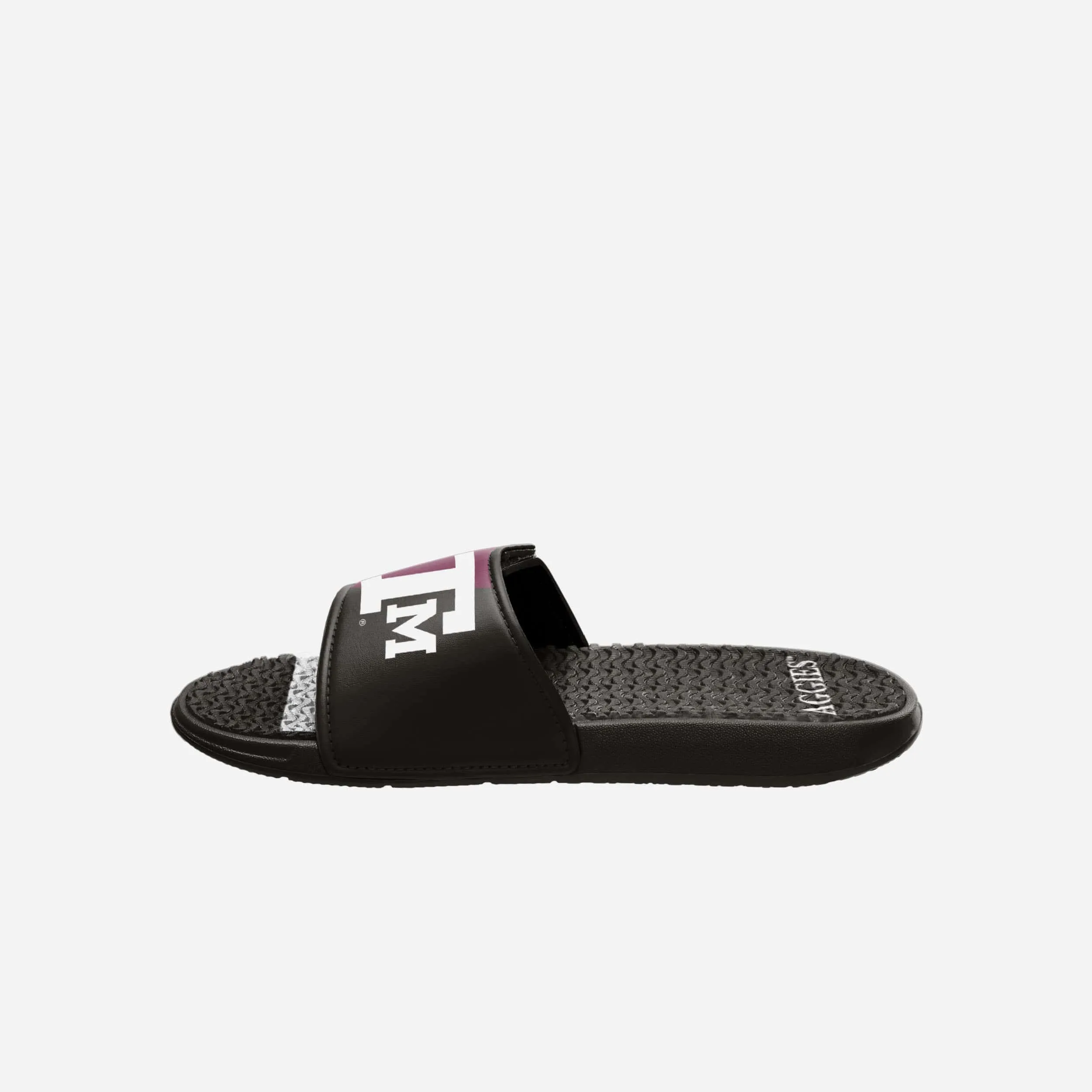 Texas A&M Aggies Colorblock Big Logo Gel Slide