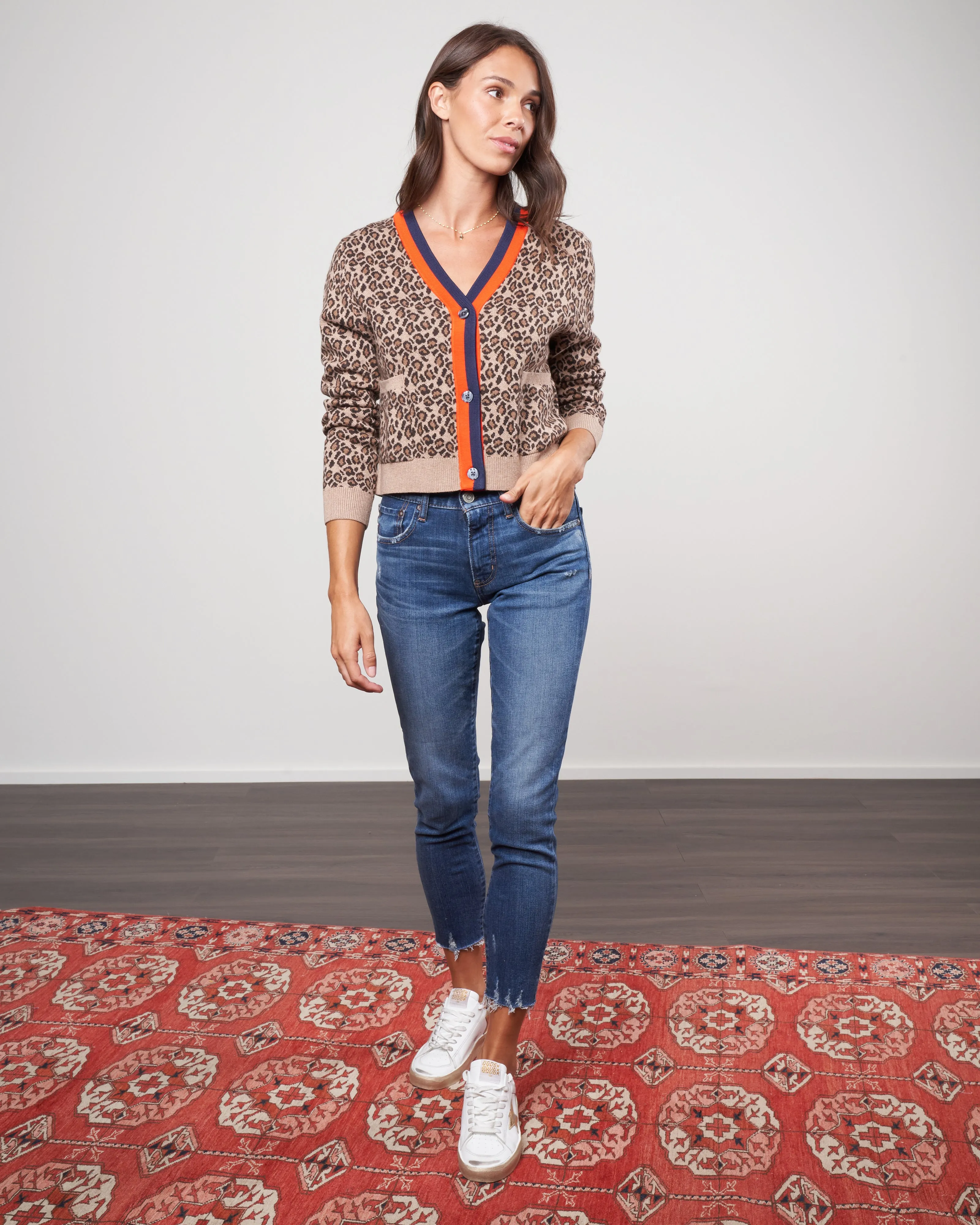 the milo sweater - leopard