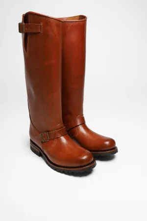 TONIA Damen Engineerstiefel Braun