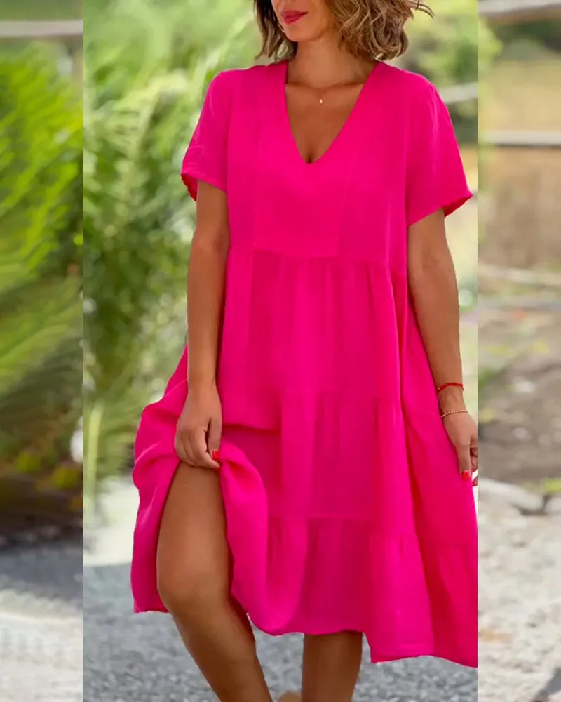 Virella™ - Dress made of cotton and linen