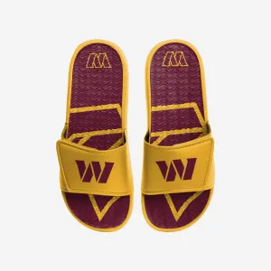 Washington Commanders Colorblock Big Logo Gel Slide