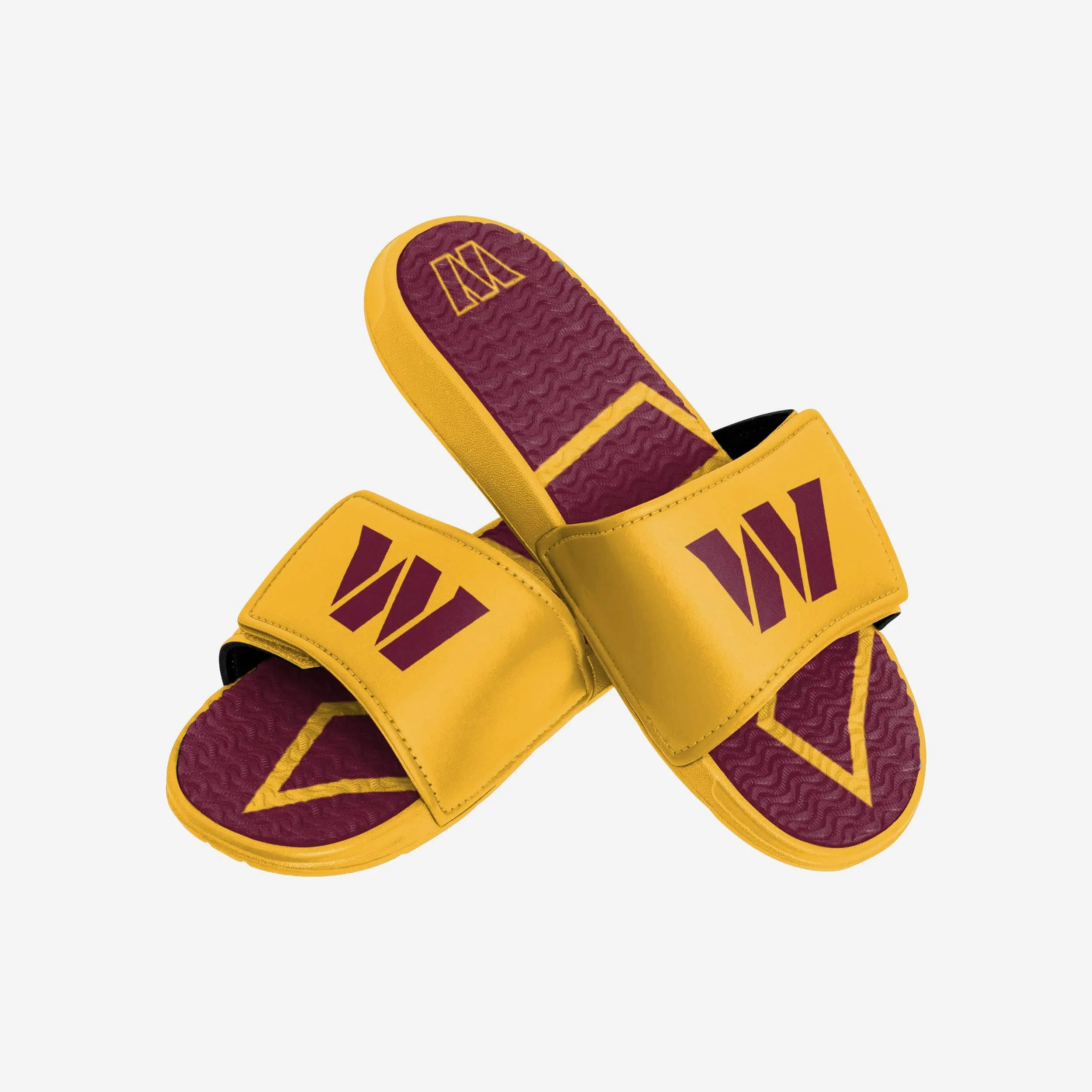 Washington Commanders Colorblock Big Logo Gel Slide