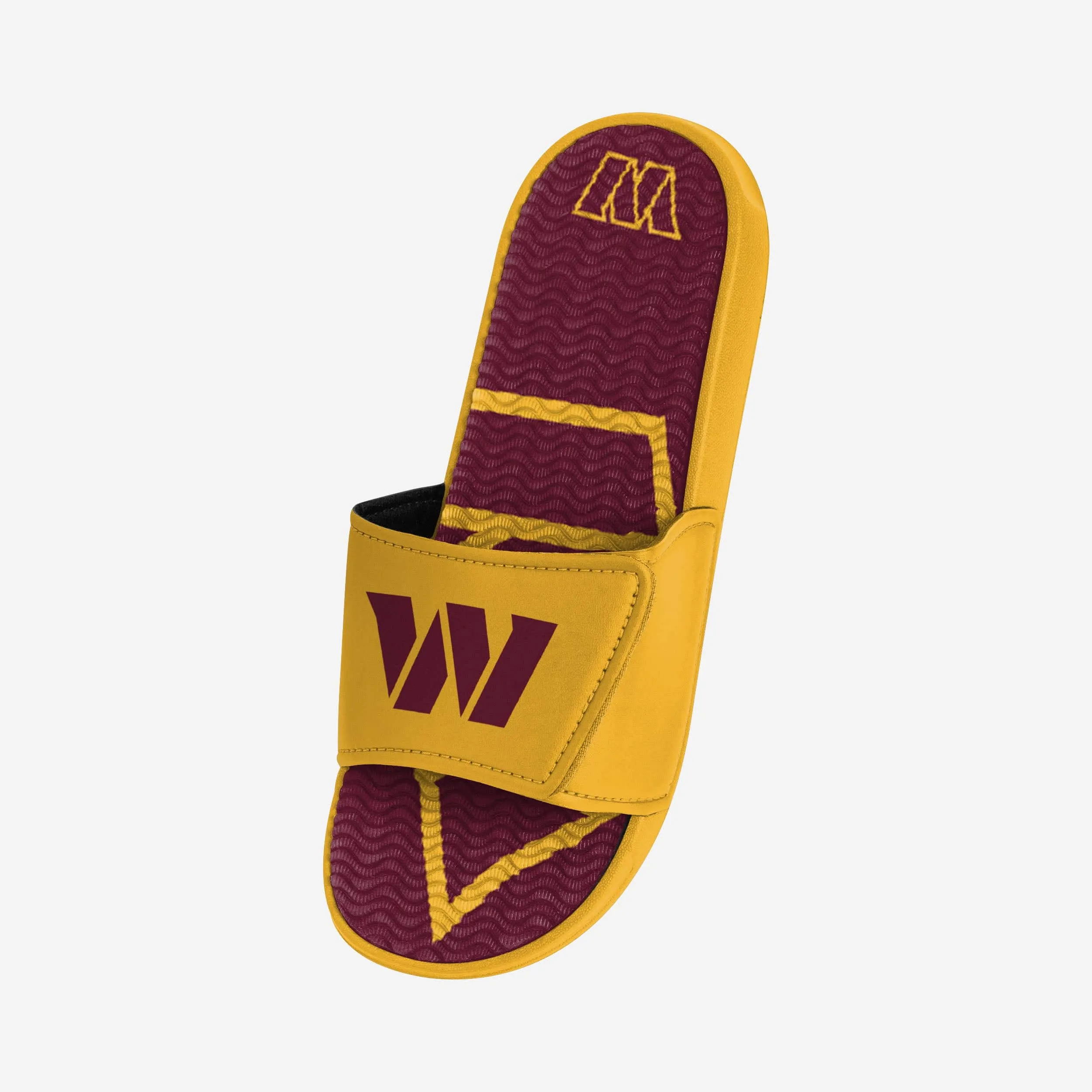 Washington Commanders Colorblock Big Logo Gel Slide