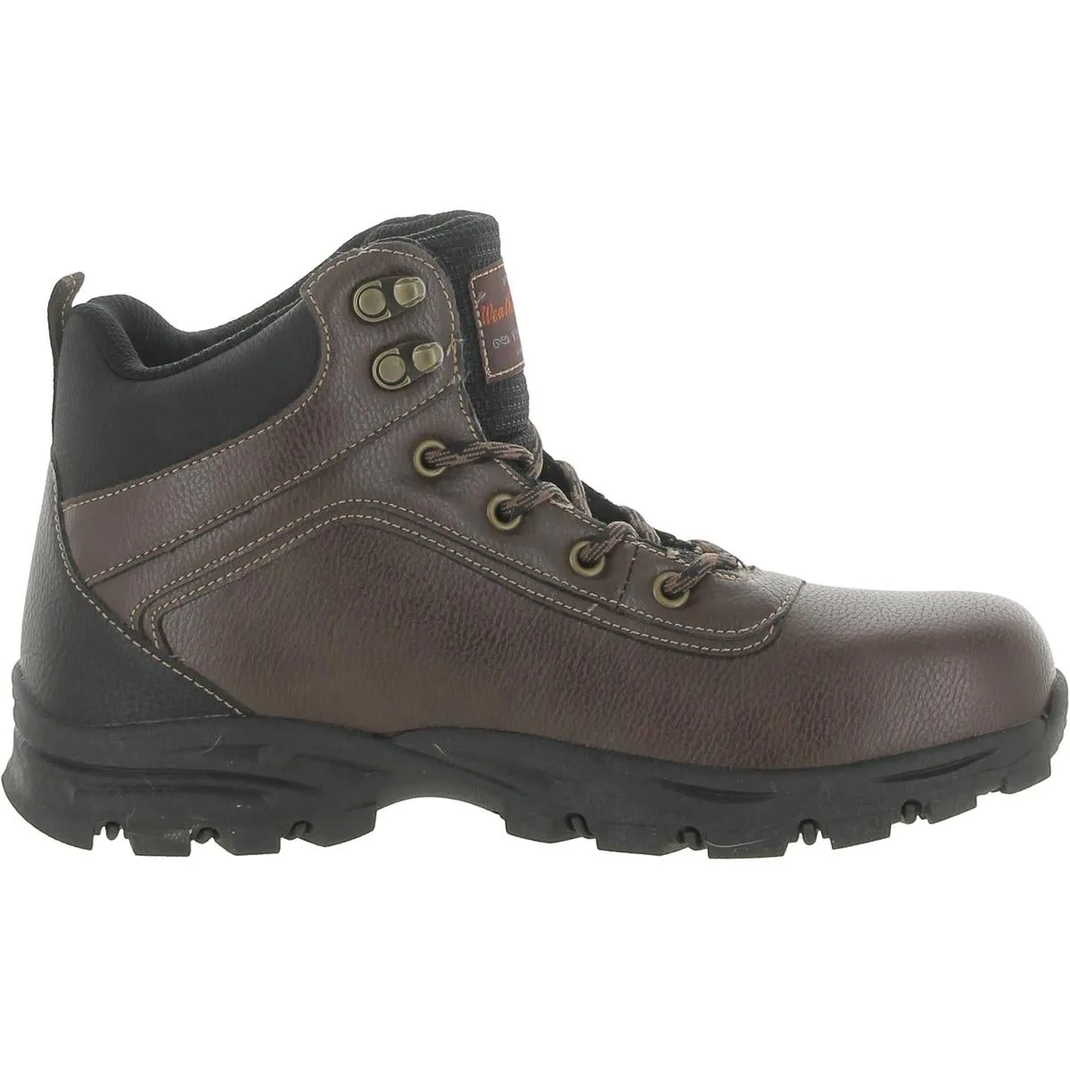 Weatherproof Vintage Mens Jace Faux Leather Outdoor Hiking Boots