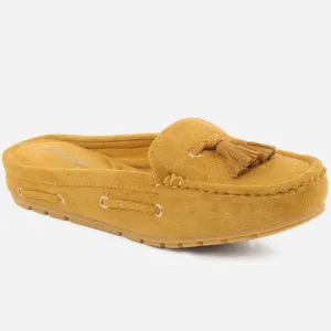 Women "MARTA" Comfy Suede Moccasins