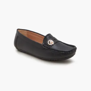 Women's Pearl Buckled Moccs