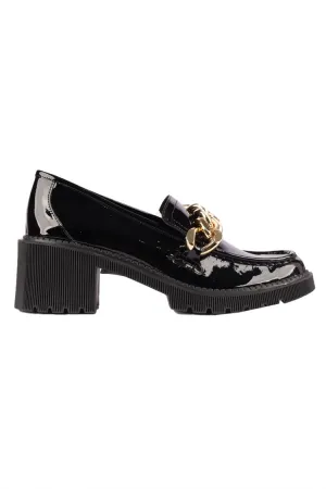 Zusak Patent Leather Heel | FINAL SALE